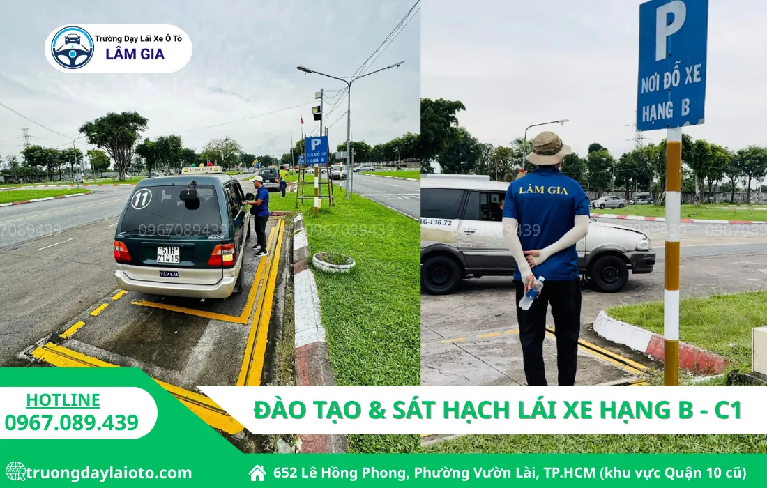 Đăng Ký Học Bằng Lái Xe Hạng B(Số Sàn, Số Tự Động) Hướng dẫn 1:1 với giáo viên