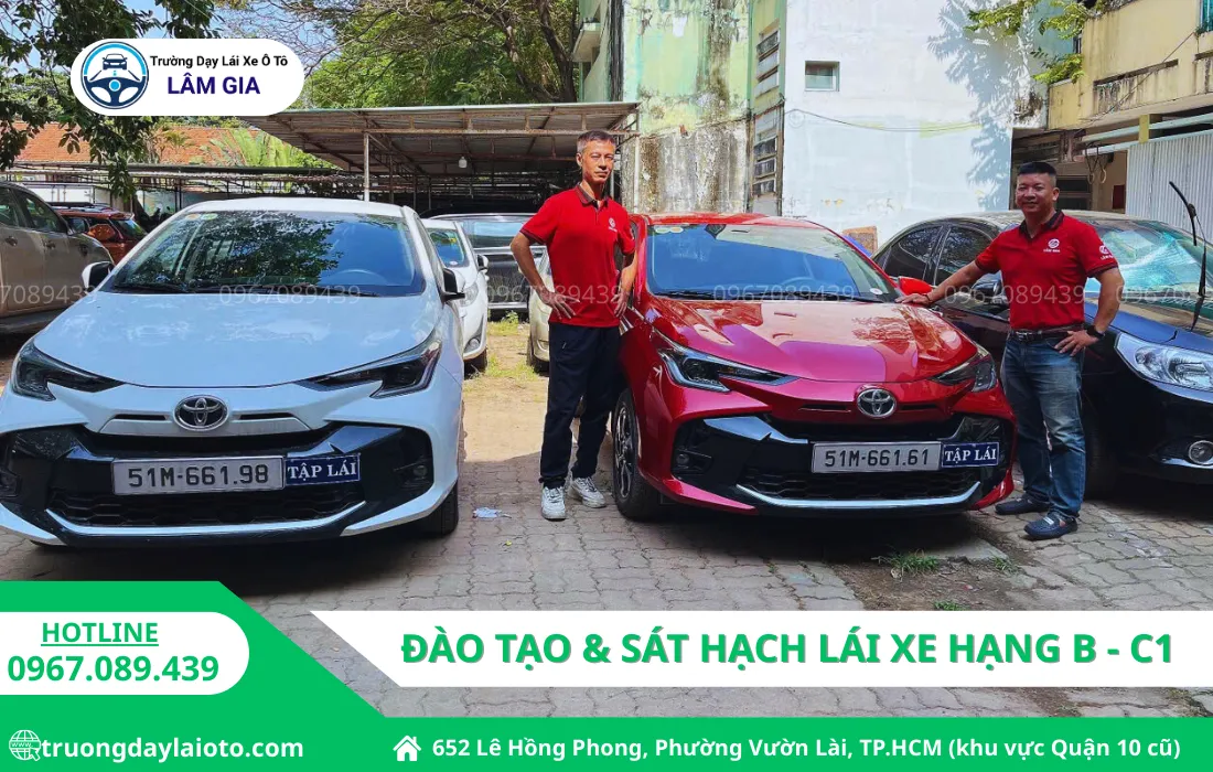 Trường Dạy Lái Xe Ô Tô Lâm Gia các hạng bằng B - hạng C1 đội ngũ giáo viên dạy lái xe ô tô tại Lâm Gia