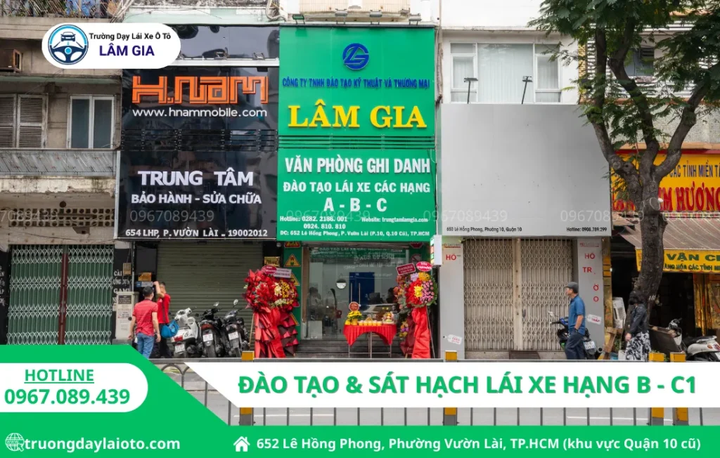 trường dạy lái xe ô tô Lâm Gia