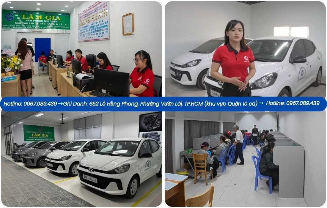 đăng ký học bằng lái xe ô tô hạng b1 số tự động - trường dạy lái xe ô tô Lâm Gia| HỌC PHÍ 20.405.000Đ