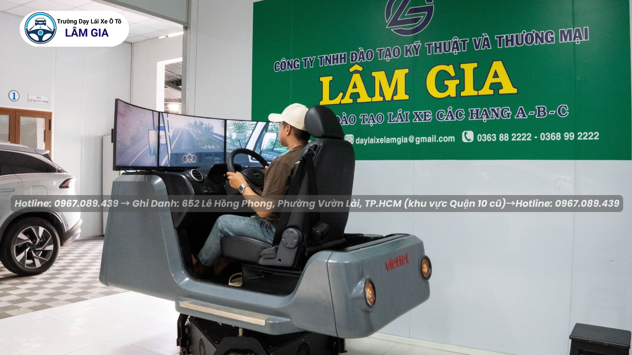 học bằng lái xe tải c1 tphcm trường dạy lái ô tô lâm gia | HỌC PHÍ 22.905.000Đ