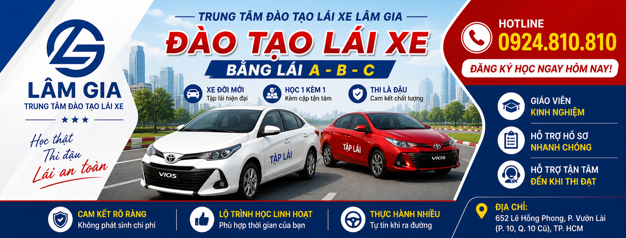 học lái xe ô tô hạng B tại trường dạy lái ô tô Lâm Gia
